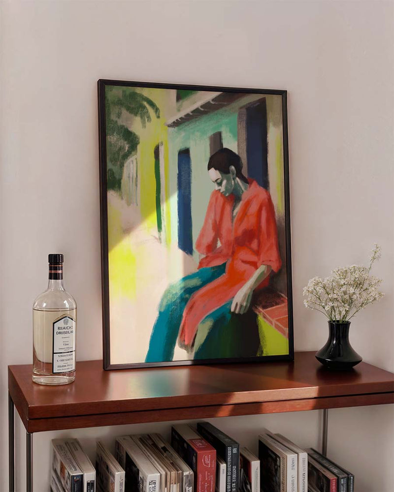 Afternoon without Plans | Modernes Kunstposter