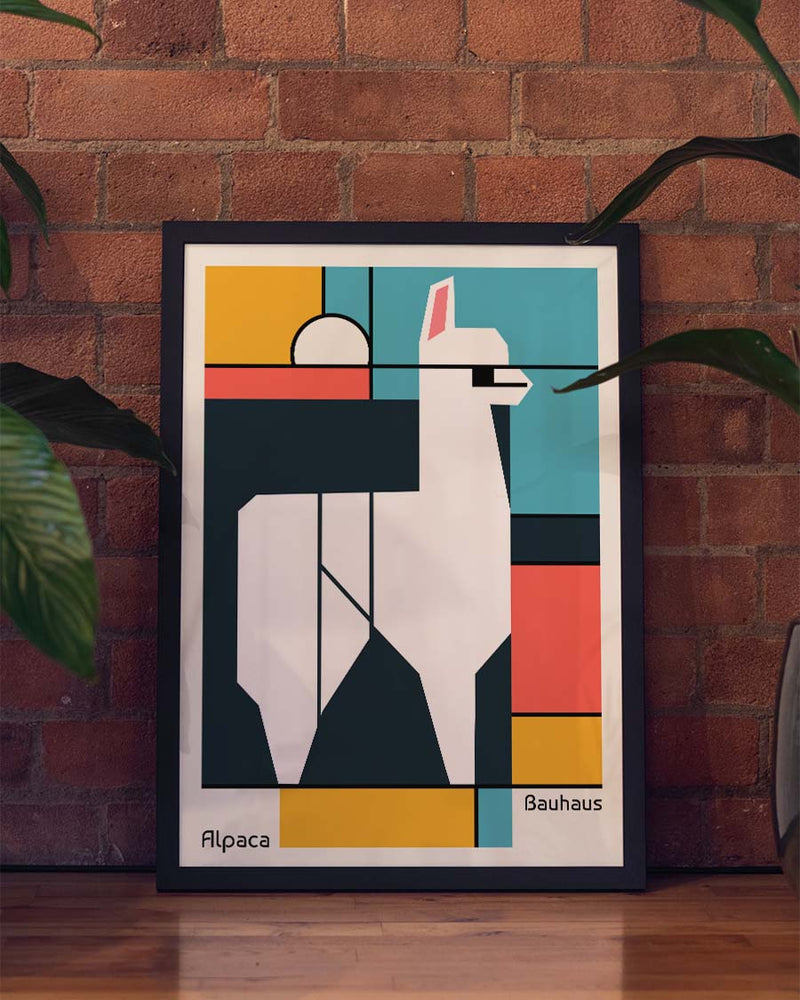 Alpaka | Bauhaus PosterAlpaka