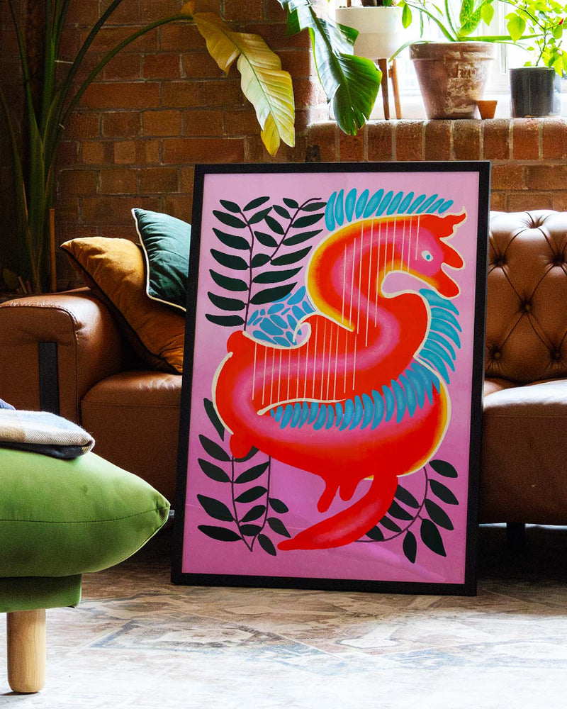 Funky Phoenix | Art Poster