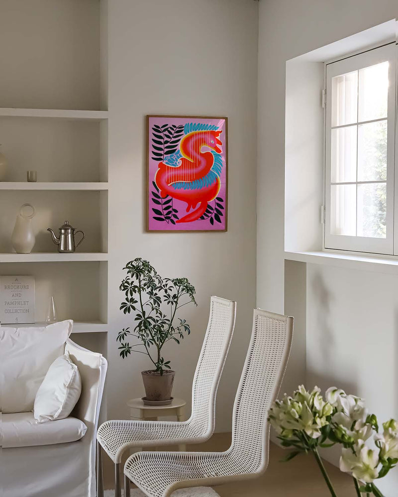 Funky Phoenix | Art Poster