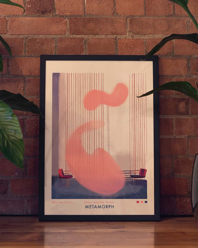 Metamorph | Modernes Abstrakt-Poster