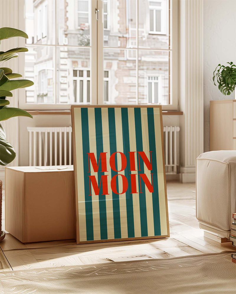 Moin, Moin | Typografie Poster
