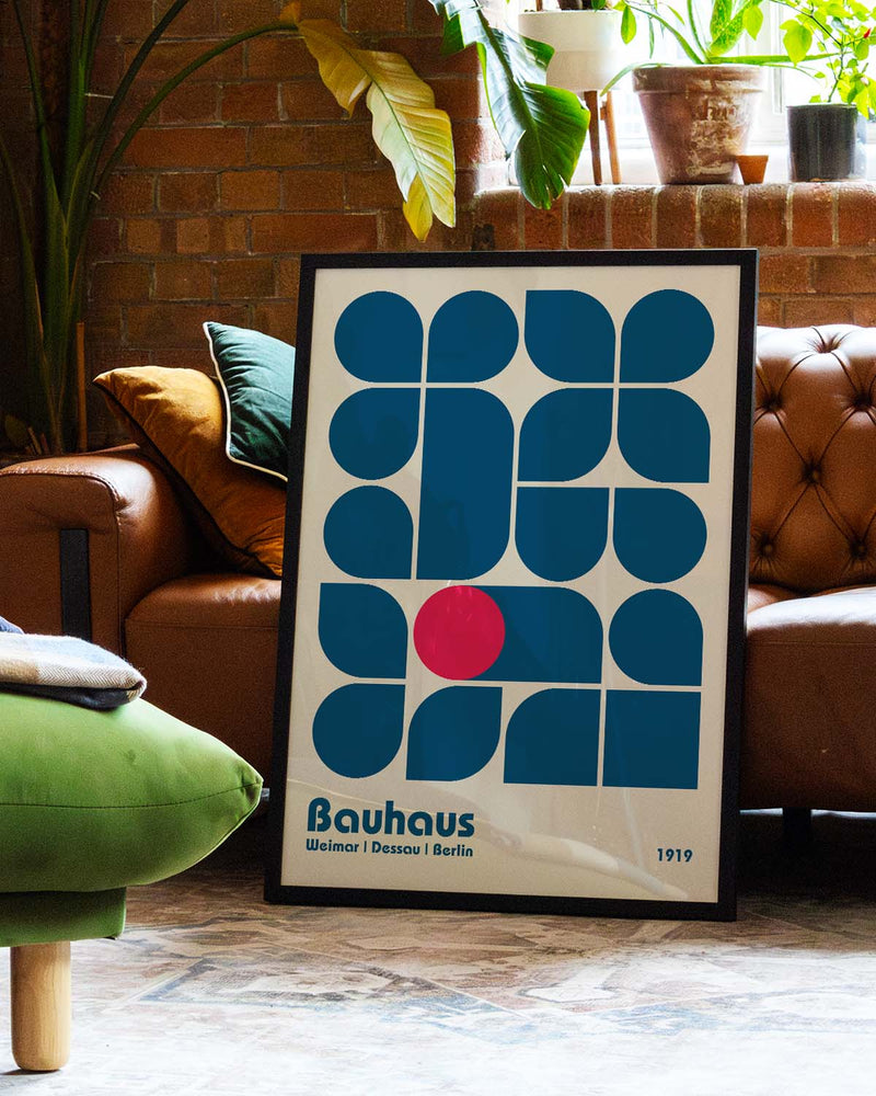 Red Exception | Bauhaus Poster