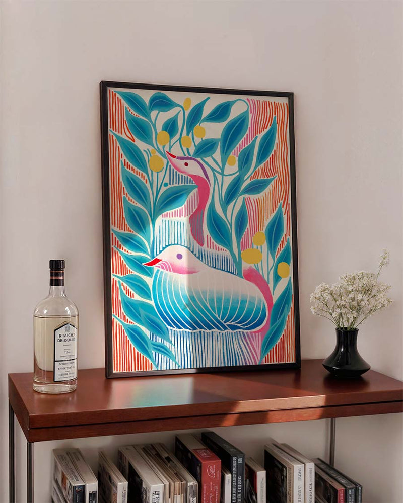 Songs Between Leaves | Art Poster