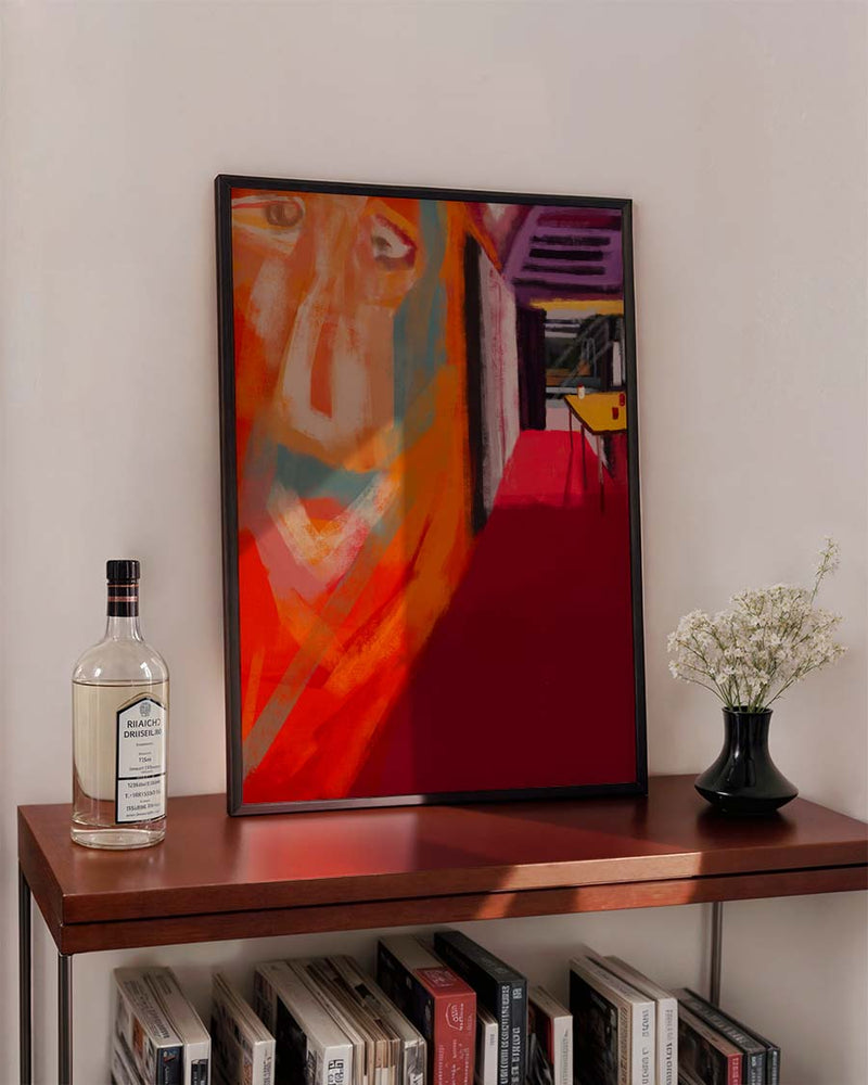 The Bar | Expressionistisches Kunstposter