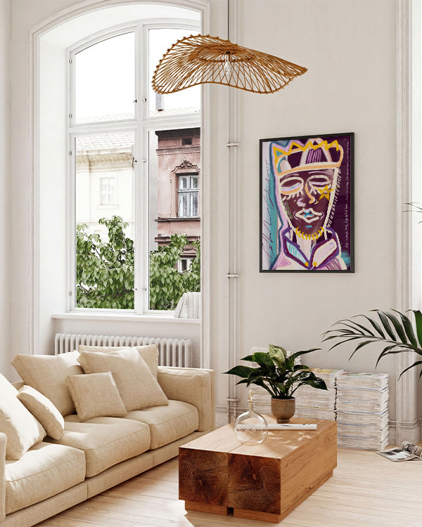 Digital Crown | Expressionistische Illustration Poster