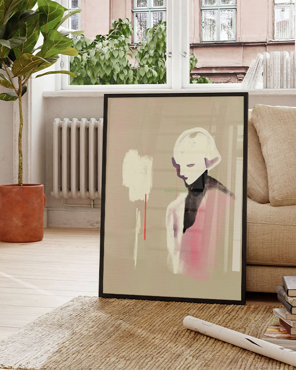Elegy in Code | Modernes Figuren-Poster