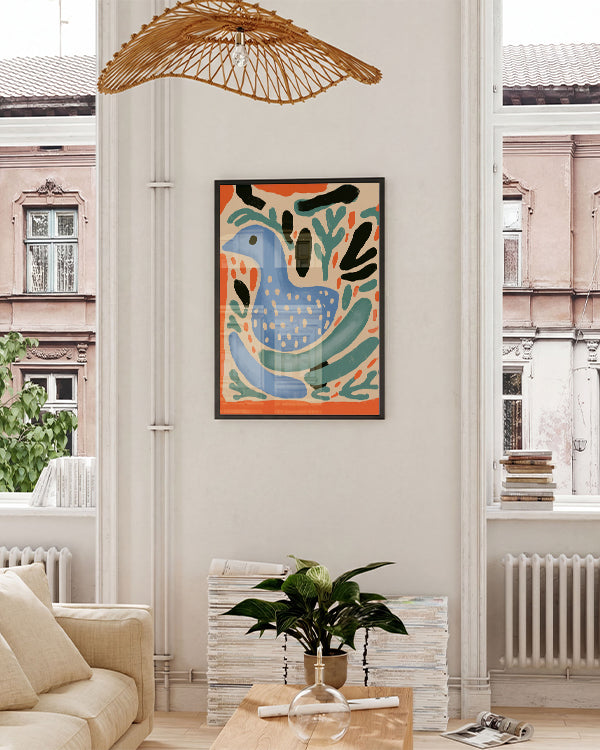 Garden Language | Verspielte Naturkunst Poster