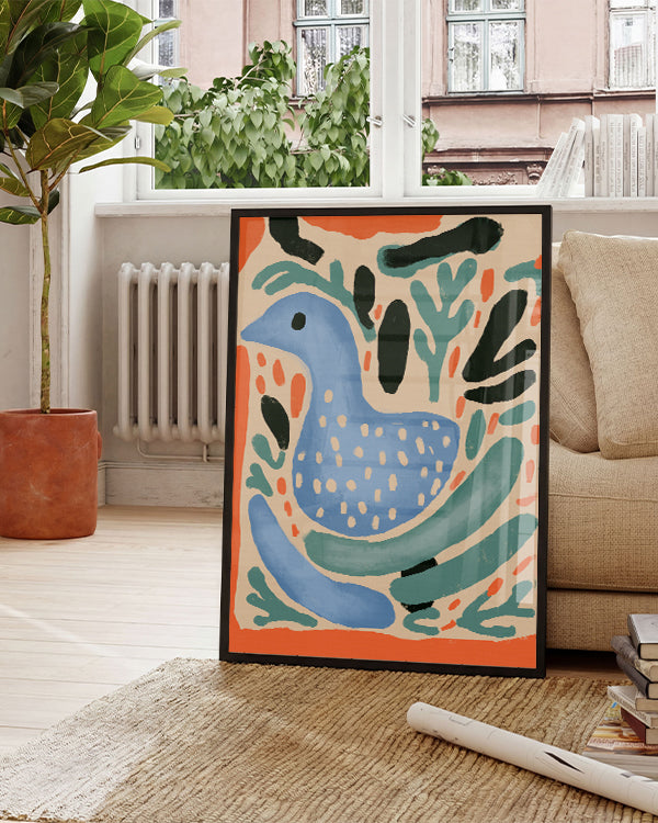 Garden Language | Verspielte Naturkunst Poster
