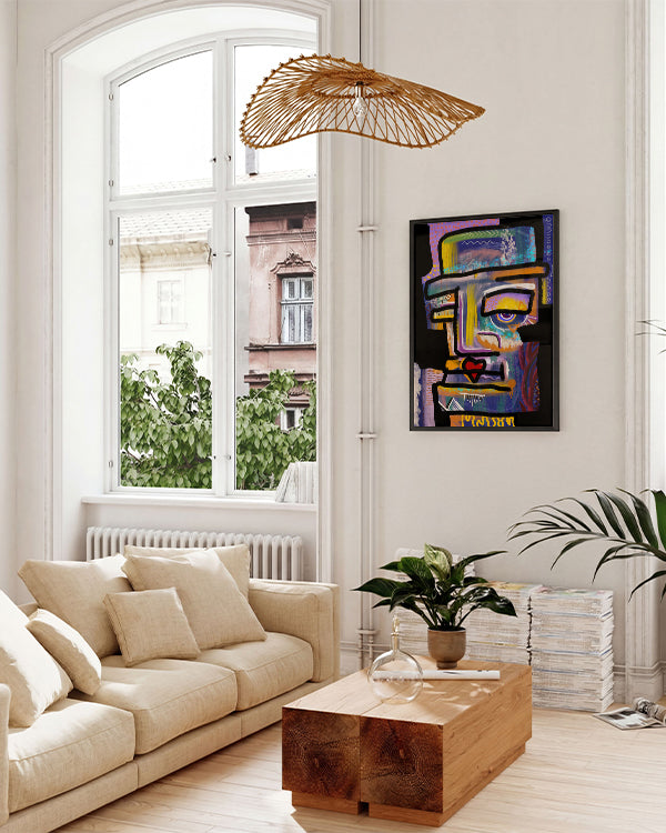 Illusion | Expressionistische Illustration Poster