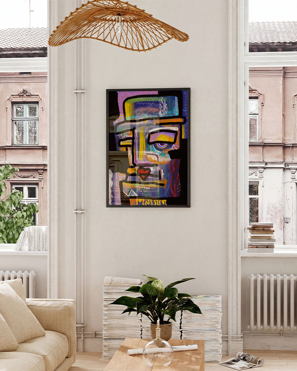 Illusion | Expressionistische Illustration Poster