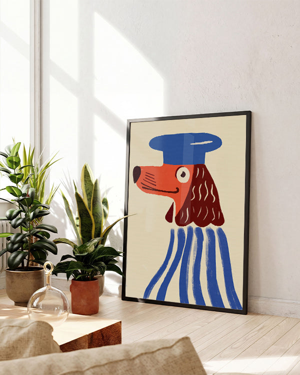 My Cook | Illustratives Kunstposter