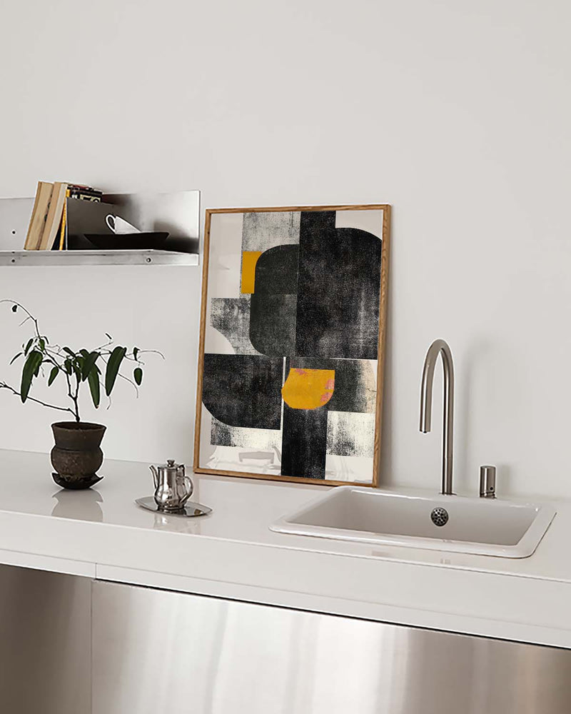 Abstraktes Modernes Block Poster – Abstract Modern Blocks