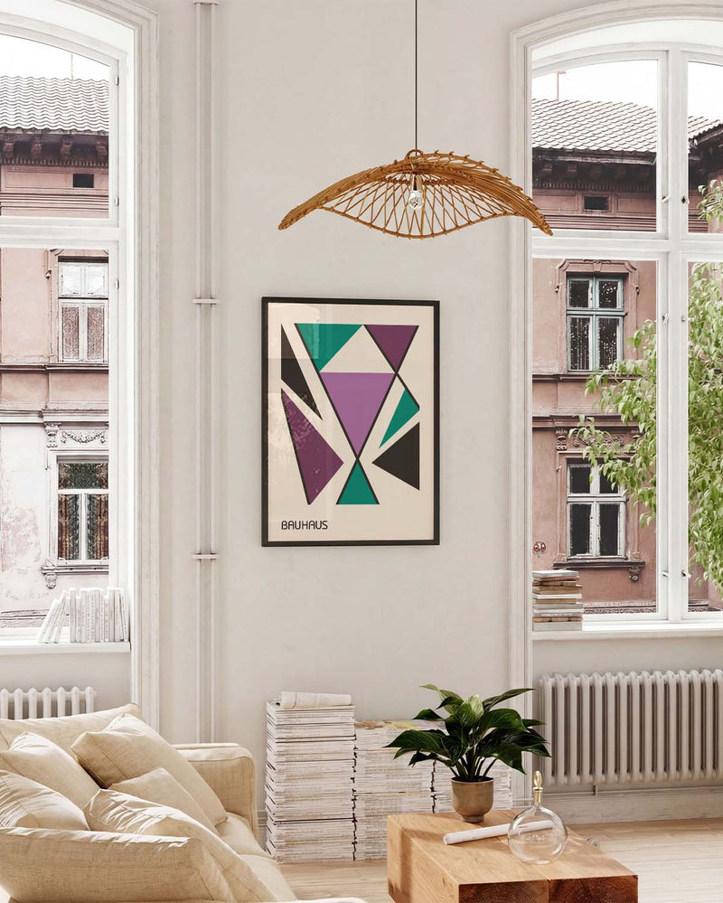 Bauhaus Poster geometrisch – Bauhaus Angular Composition