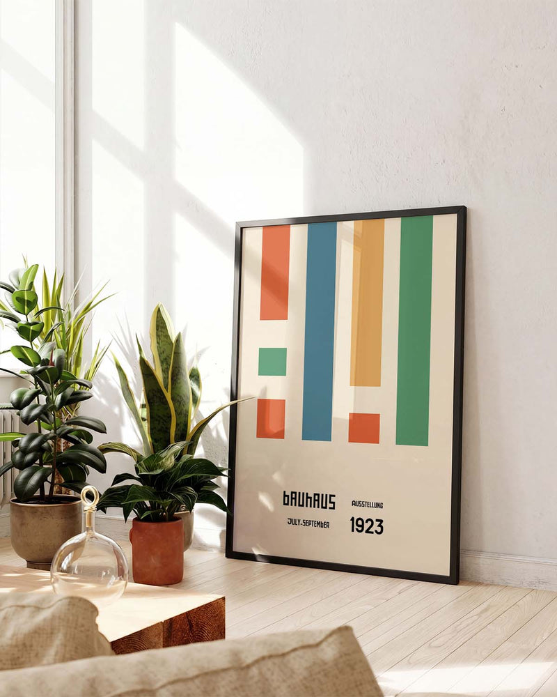 Bauhaus Poster Linien – Bauhaus Color Bars
