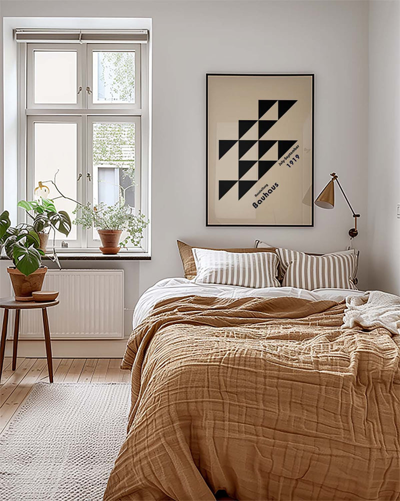 Bauhaus Poster Dreiecke – Bauhaus Diagonal Triangle