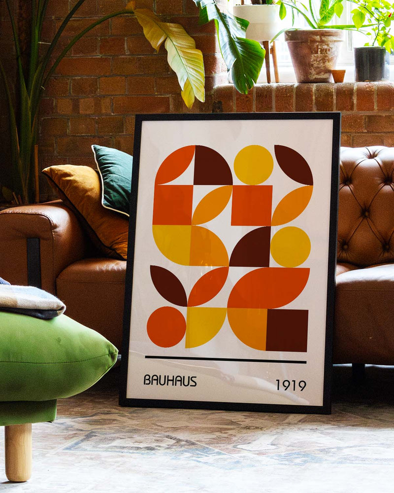 Bauhaus Poster Formen – Bauhaus Geometric Forms