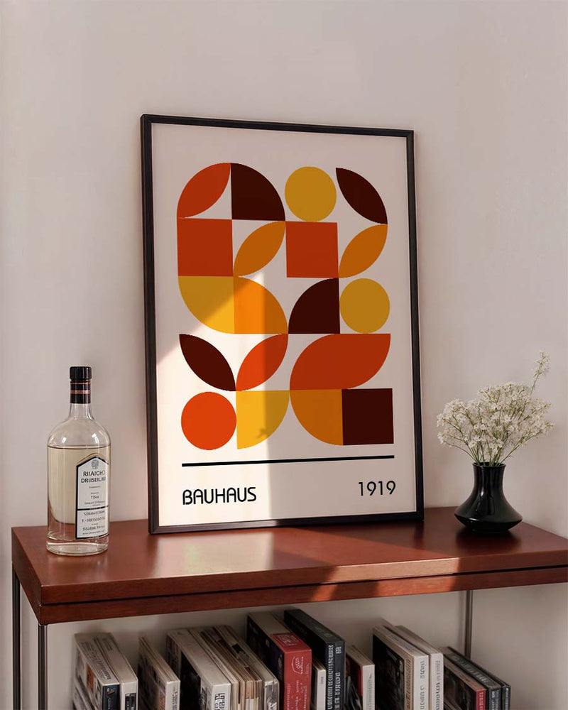 Bauhaus Poster Formen – Bauhaus Geometric Forms