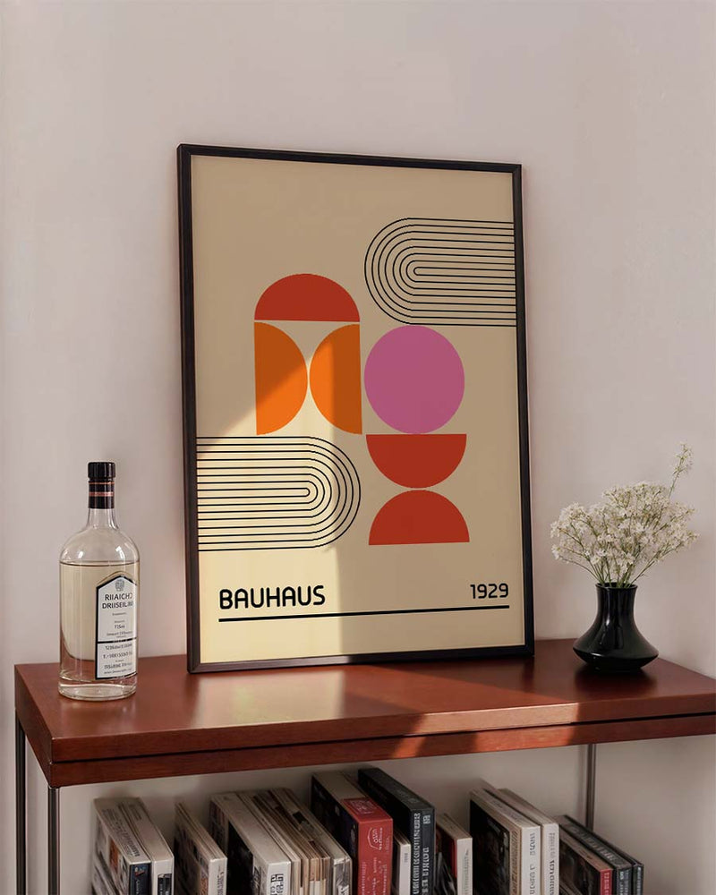 Bauhaus Poster Portrait – Bauhaus Geometric Portrait