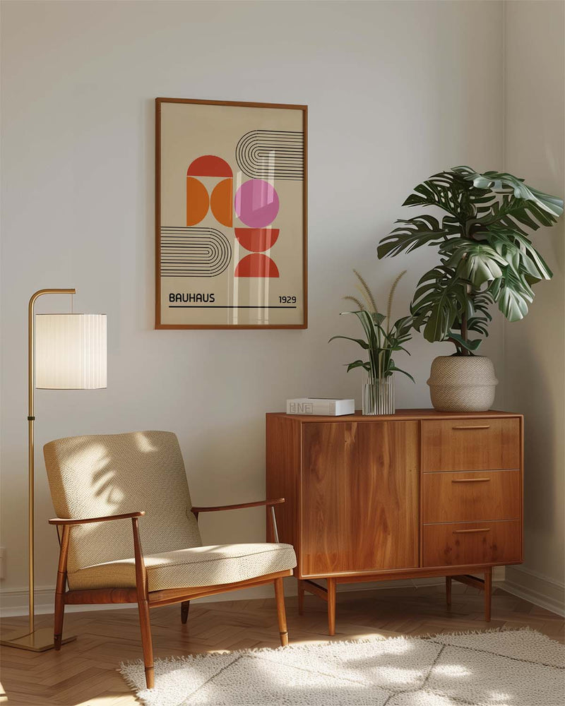 Bauhaus Poster Portrait – Bauhaus Geometric Portrait