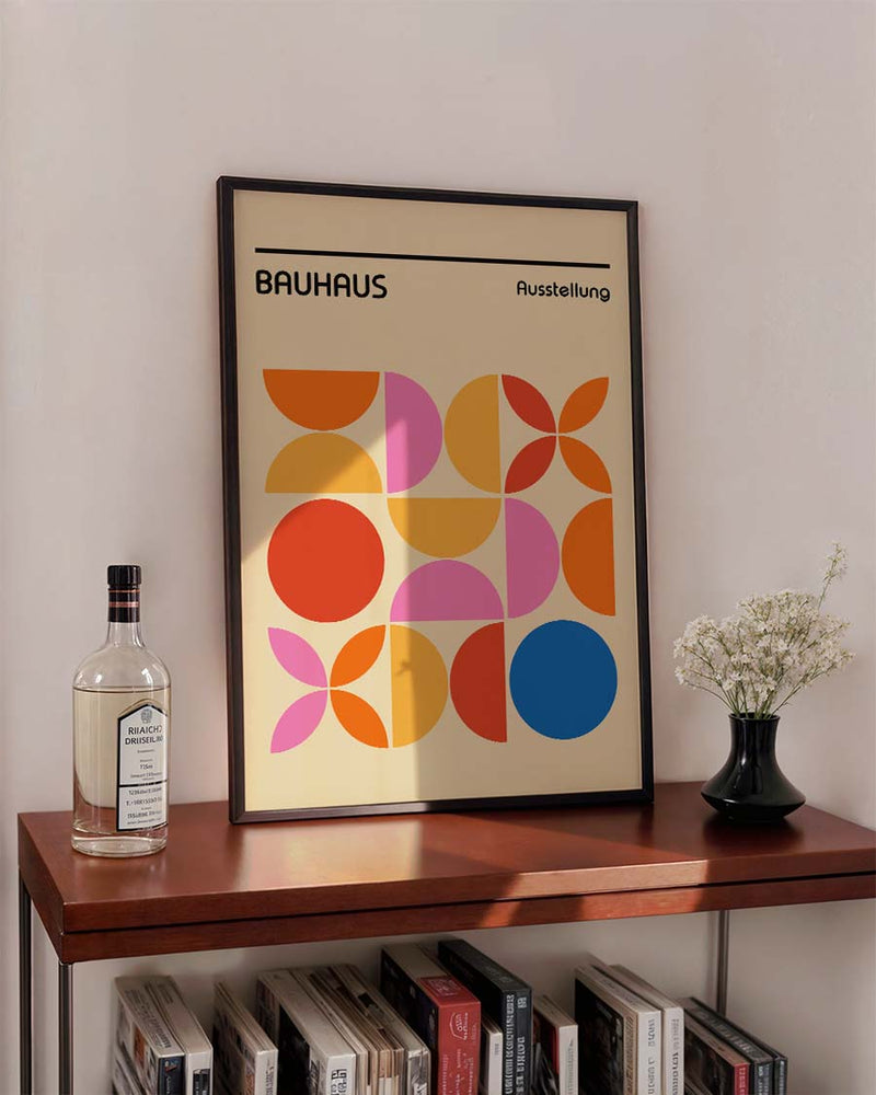 Bauhaus Poster Formen – Bauhaus Geometric Shapes Color