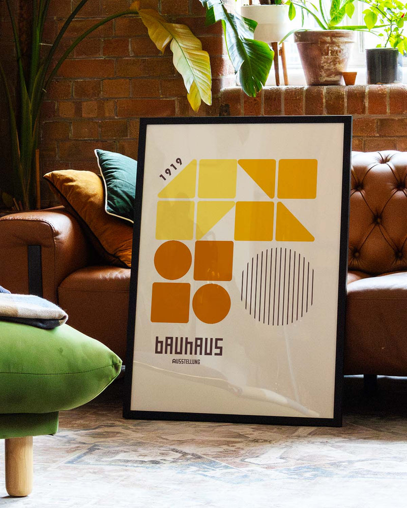 Bauhaus Poster Formen – Bauhaus Geometric Shapes