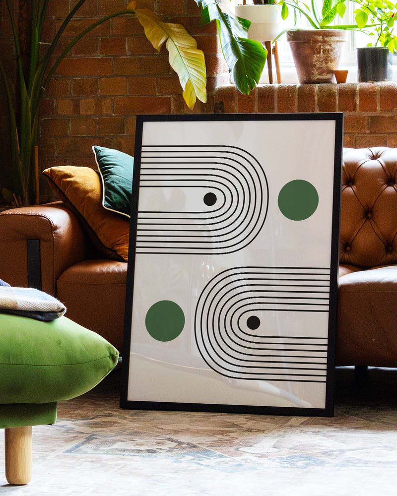 Bauhaus Poster Linien – Bauhaus Line Loop