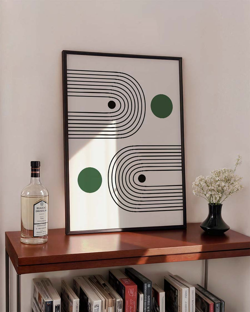 Bauhaus Poster Linien – Bauhaus Line Loop