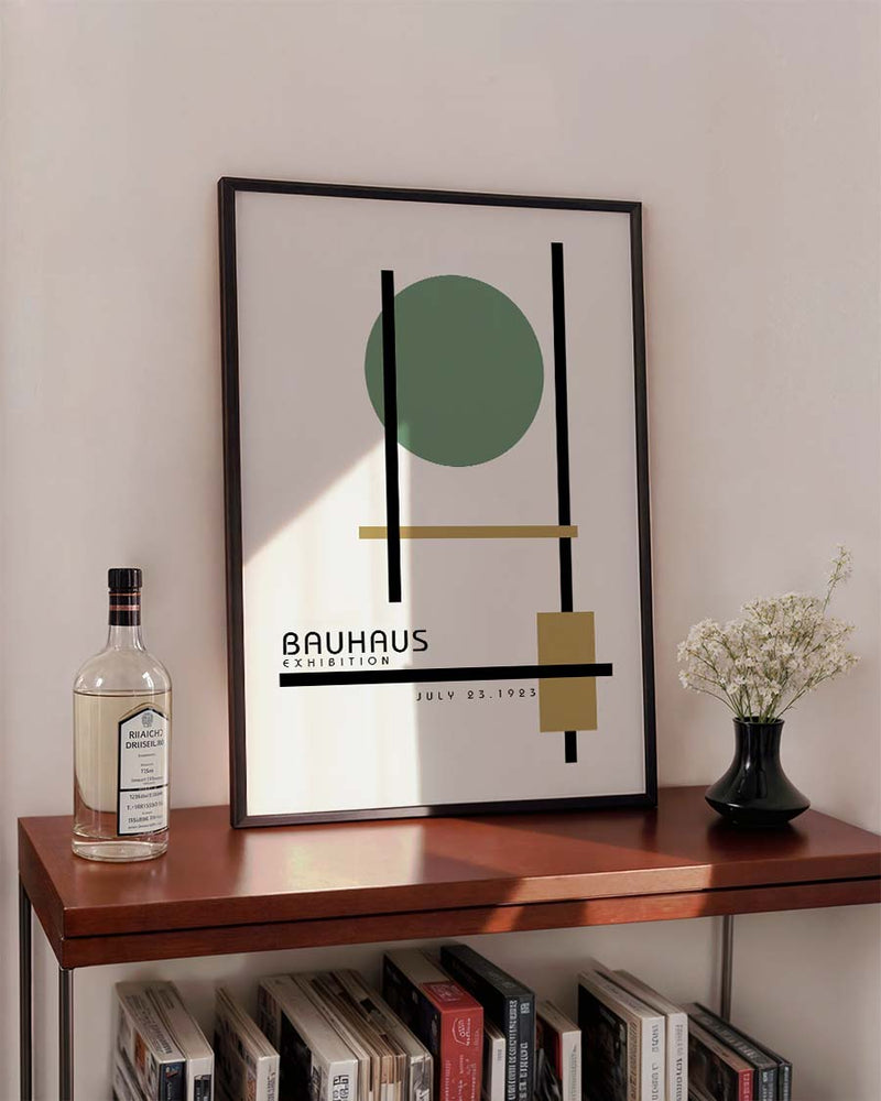 Bauhaus Poster minimal – Bauhaus Minimal Composition