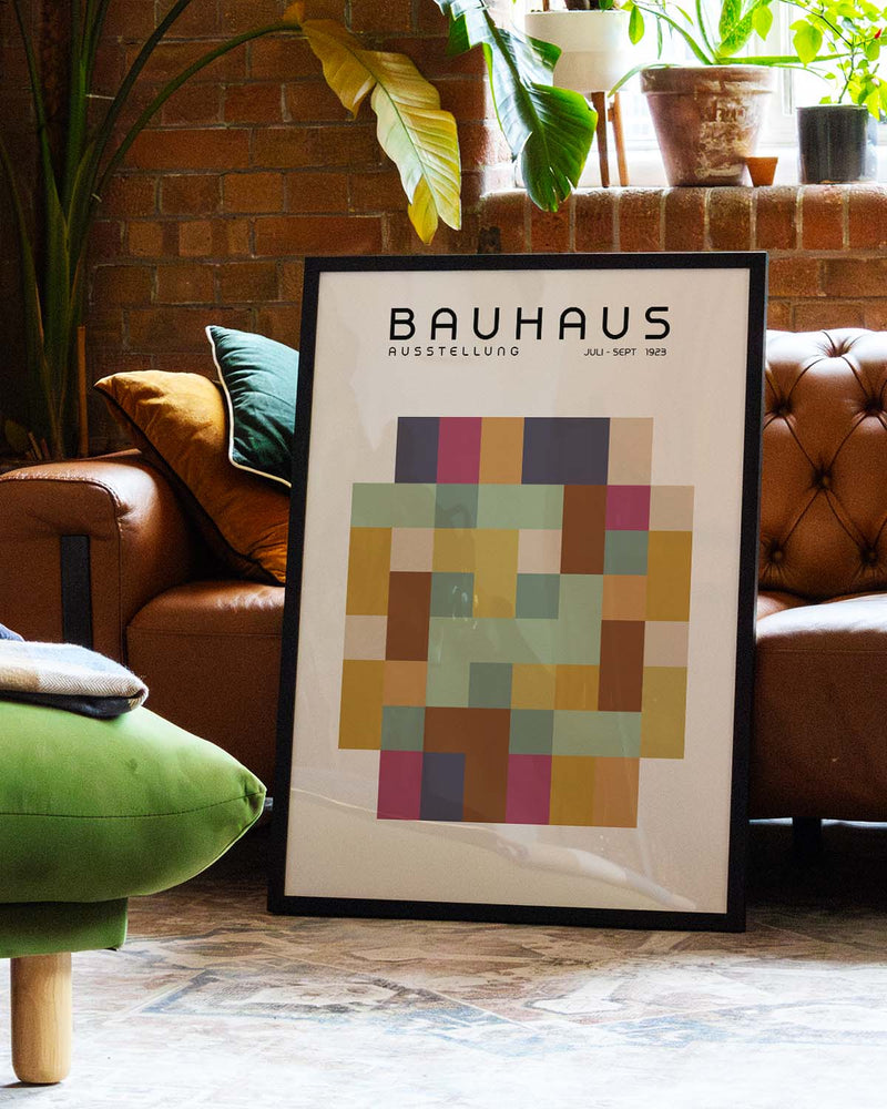 Bauhaus Poster Mosaik – Bauhaus Mosaic Composition