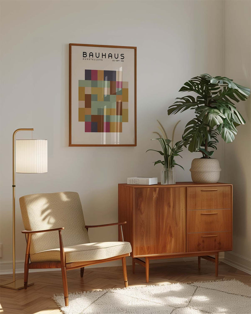 Bauhaus Poster Mosaik – Bauhaus Mosaic Composition