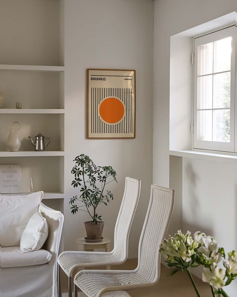 Bauhaus Poster Kreis – Bauhaus Stripe Circle