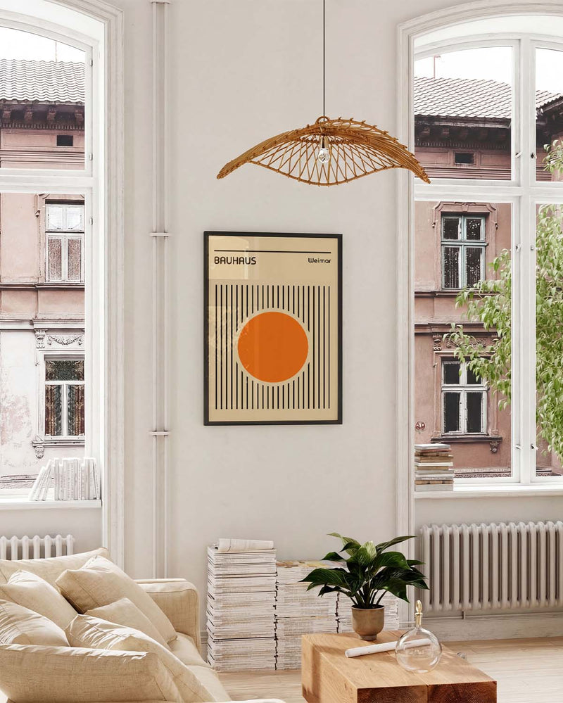 Bauhaus Poster Kreis – Bauhaus Stripe Circle