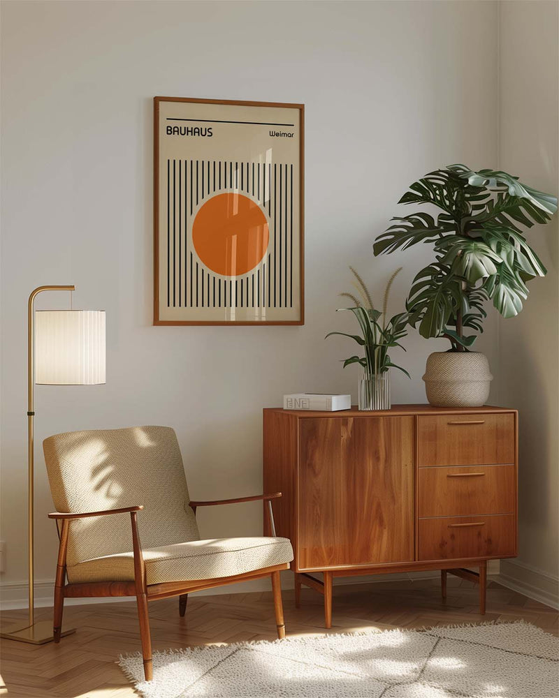 Bauhaus Poster Kreis – Bauhaus Stripe Circle