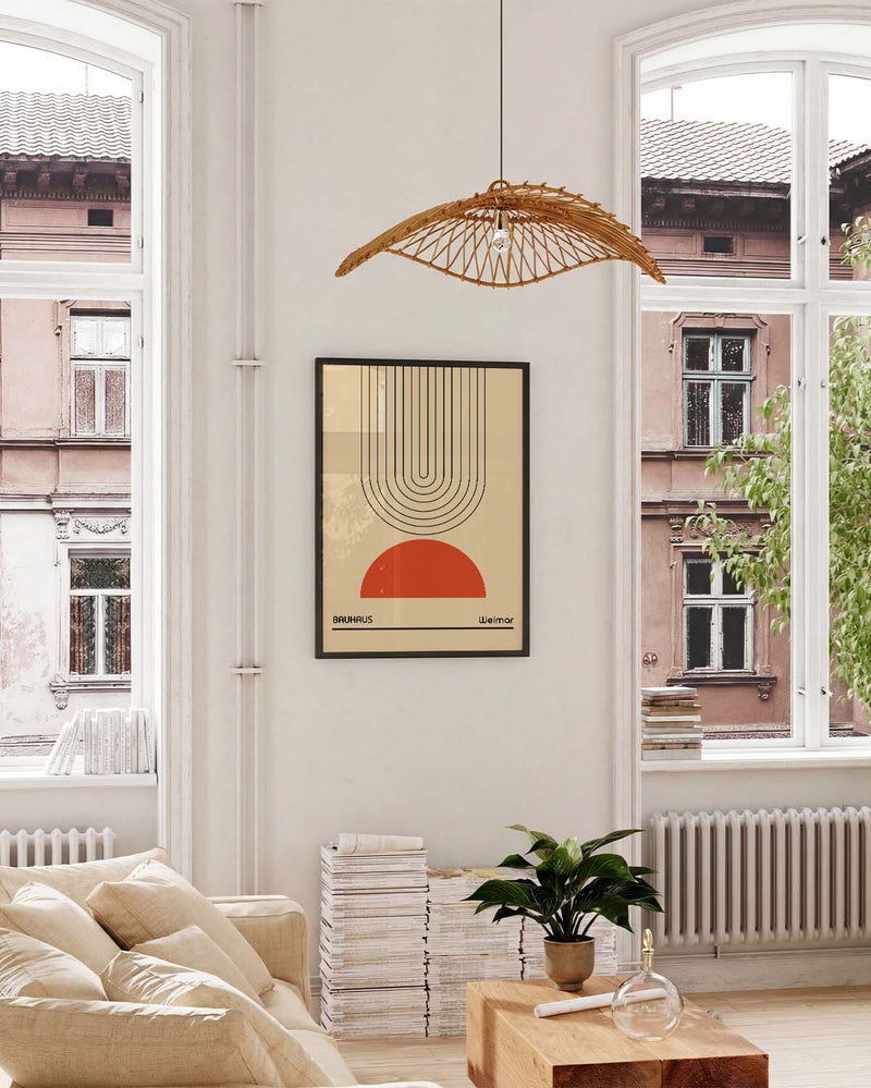 Bauhaus Poster Linien – Bauhaus U Line Sun