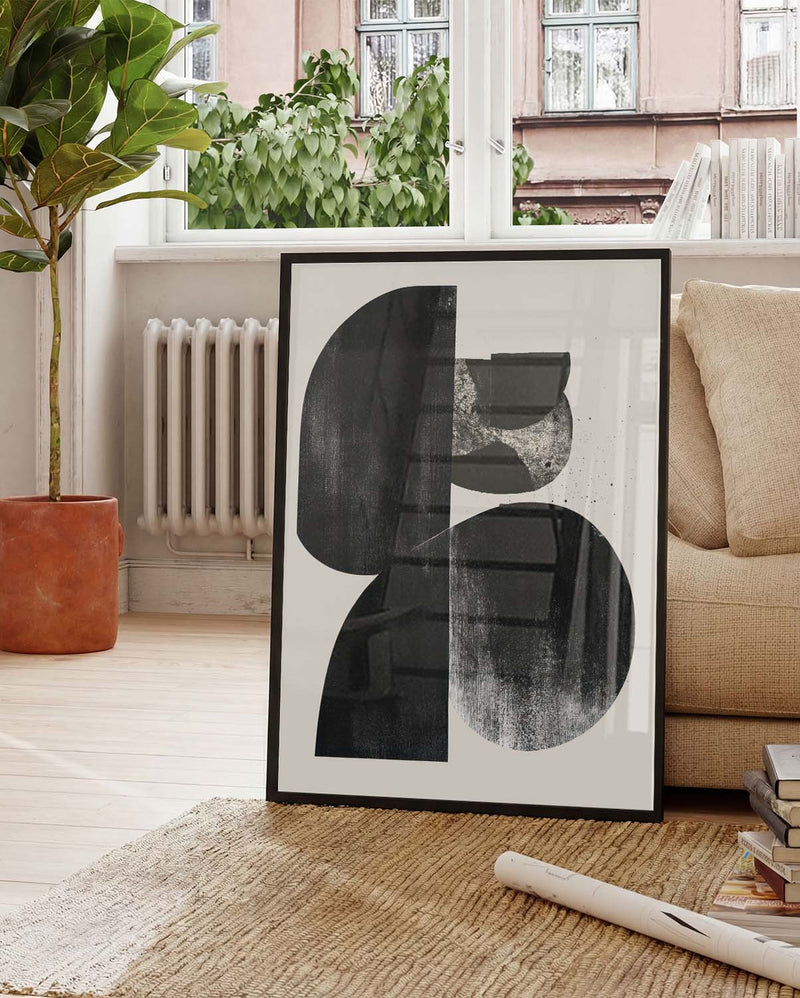 Bold Geometrisches Formen Poster – Bold Geometric Shapes