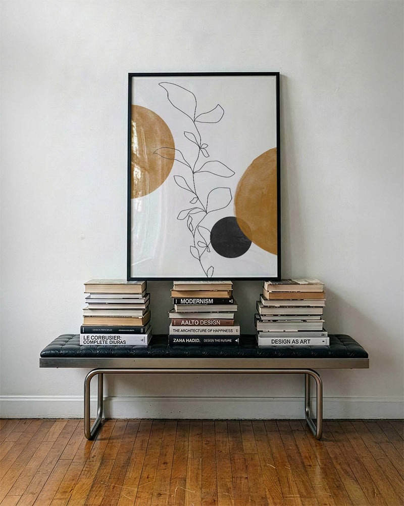 Erdige Balance Poster – Earthy Balance Composition
