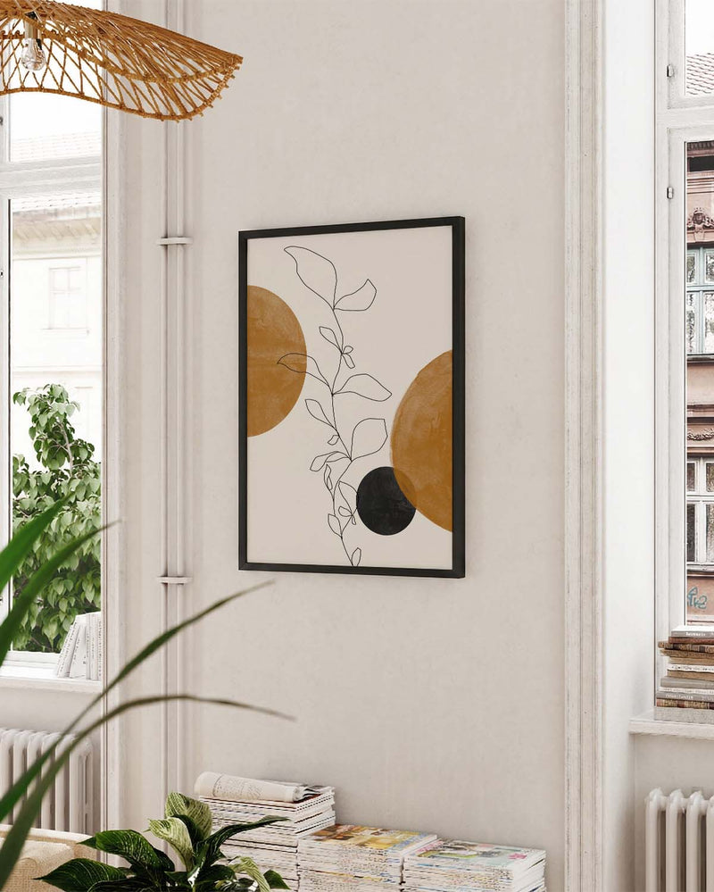 Erdige Balance Poster – Earthy Balance Composition