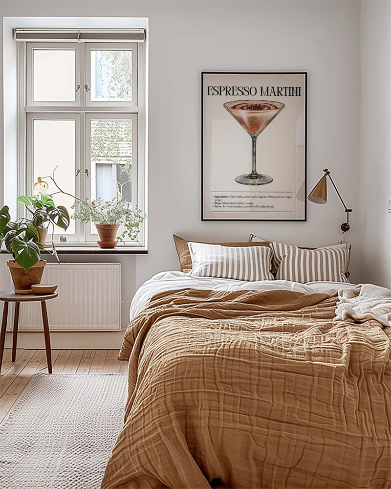 Espresso Martini Cocktail Poster – Espresso Martini