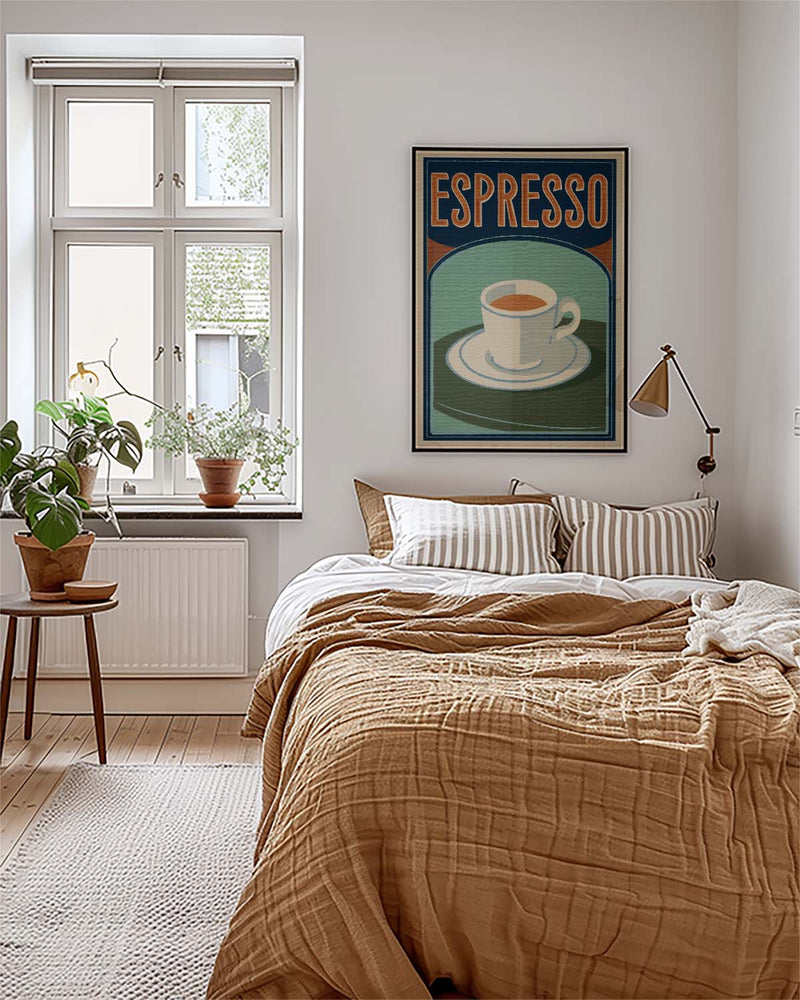 Vintage Espresso Coffee Poster – Espresso Vintage Poster
