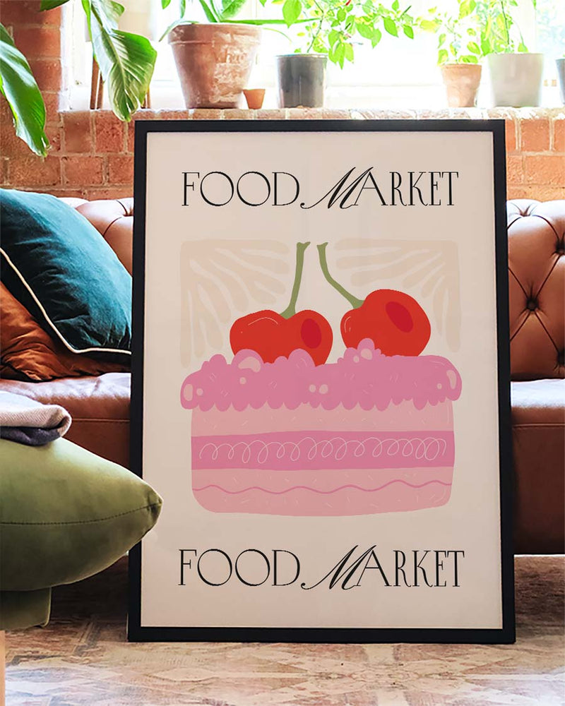 Food Market Cake Poster – Food Market Cake