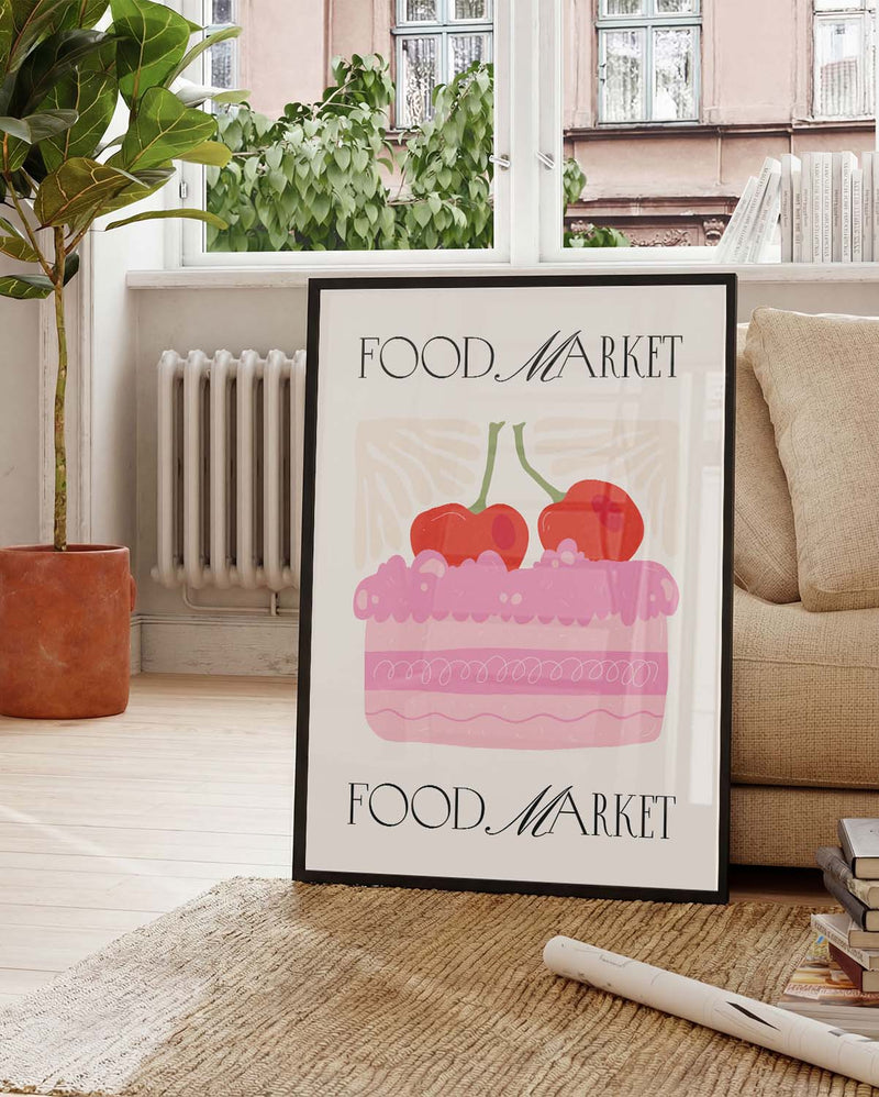 Food Market Cake Poster – Food Market Cake