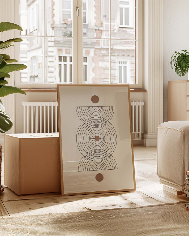 Geometrisches Orbit Poster – Geometric Orbit Stack