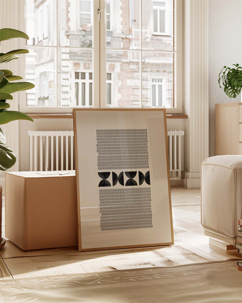 Geometrisches Muster Poster – Geometric Pattern Block