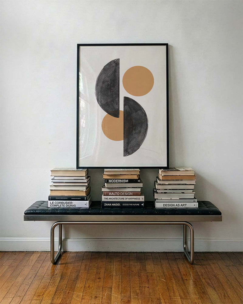 Geometrisches Sonne Poster – Geometric Sun Balance