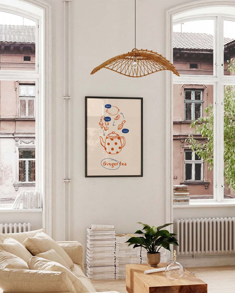 Ginger Tea Illustration Poster – Ginger Tea