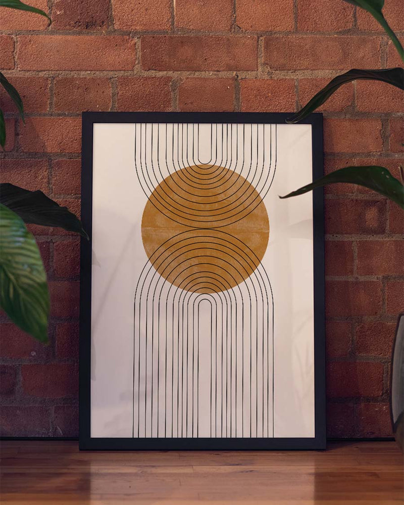 Goldener Bogen Poster – Golden Arch Rhythm
