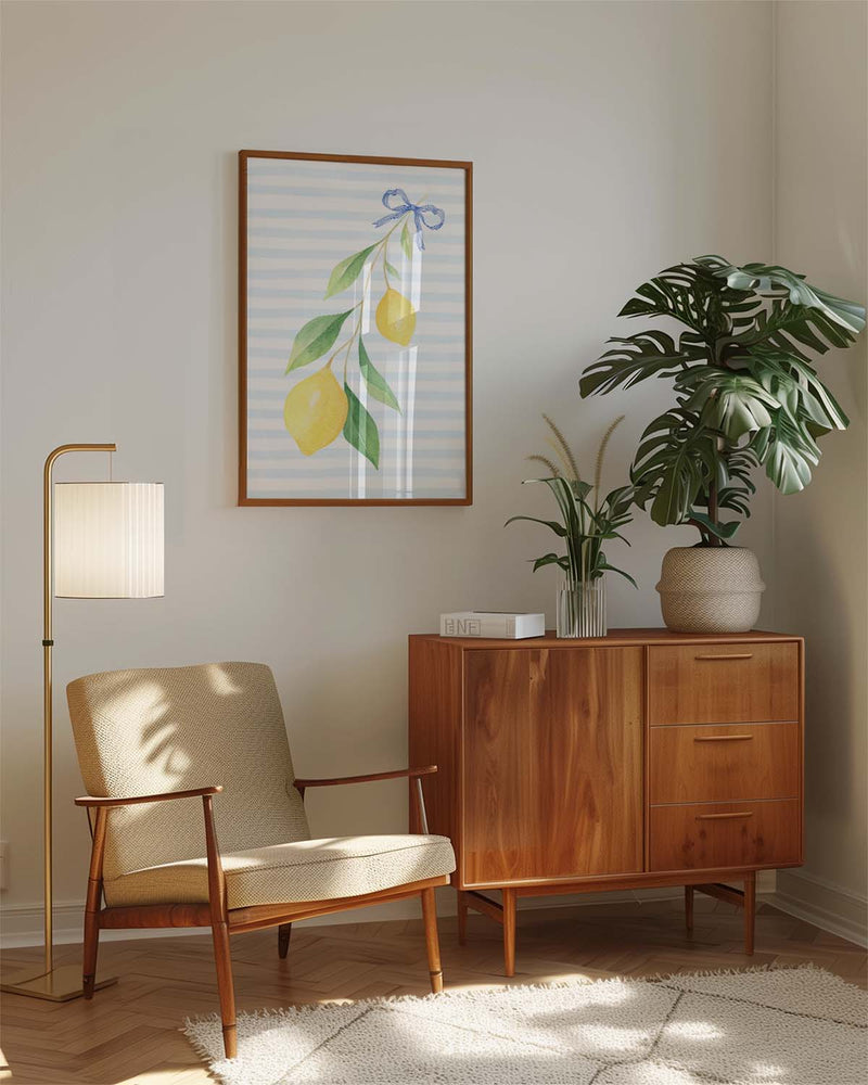 Lemon Branch Illustration Poster – Lemon Branch Illustration