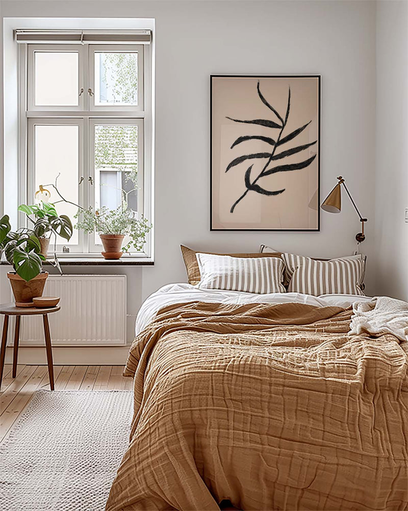 Minimal Botanischer Zweig Poster – Minimal Botanic Branch