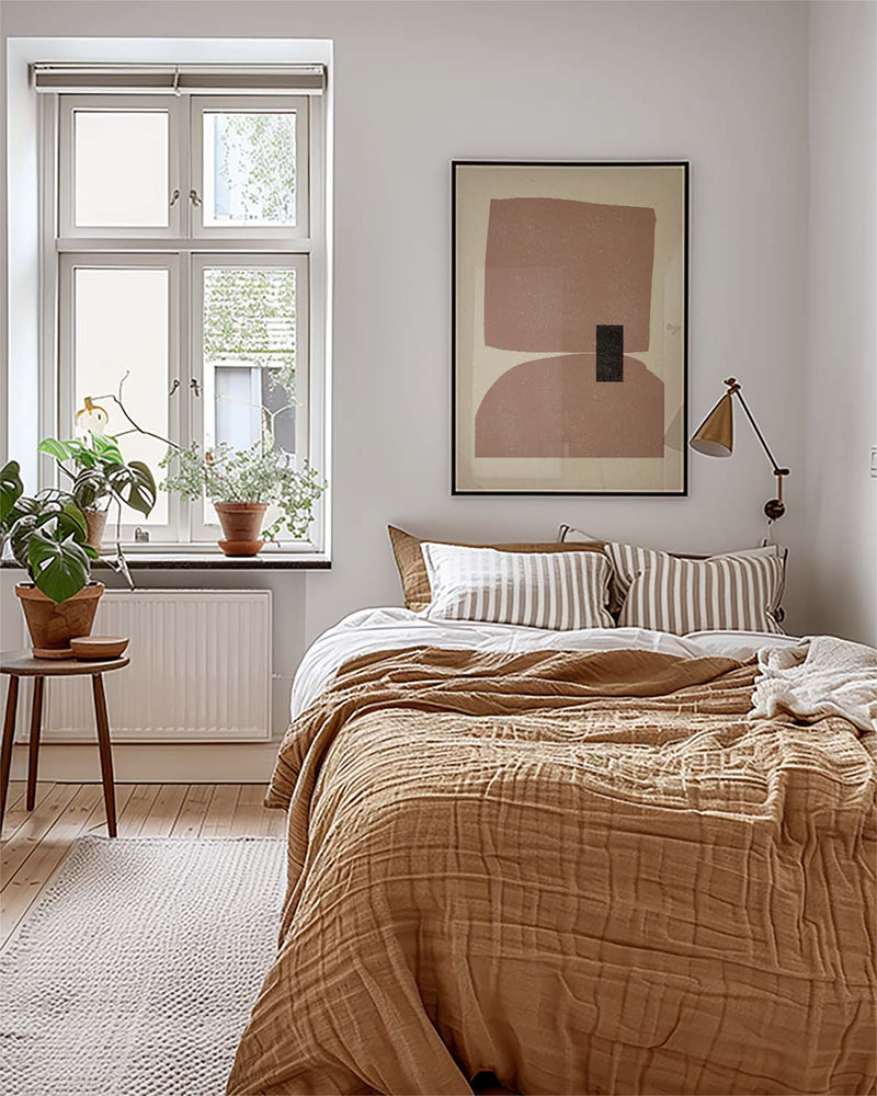 Minimal Terracotta Form Poster – Minimal Terracotta Form